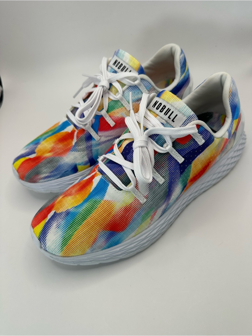 NoBull All Pride Multicolor Ripstop Shoes Women’s 10.5 Men’s 9